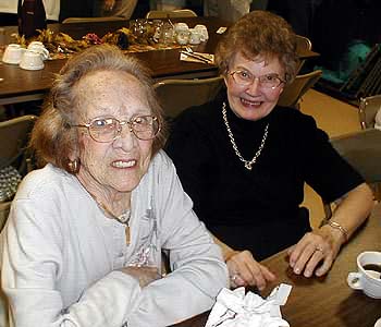 Geraldine Greaton and Mable Arnquist