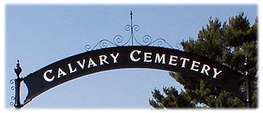 Calvary Cemetery Arch